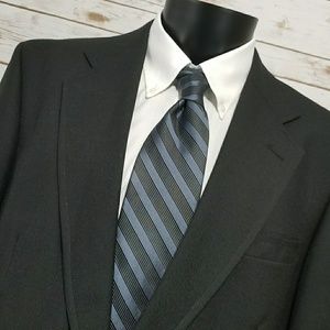 Hart Schaffer Black Blazer Silver Buttons